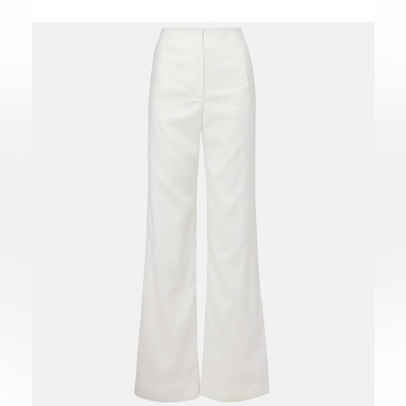Veronica Beard Pants - Veronica Beard Jude Pant Size 4 white Linen